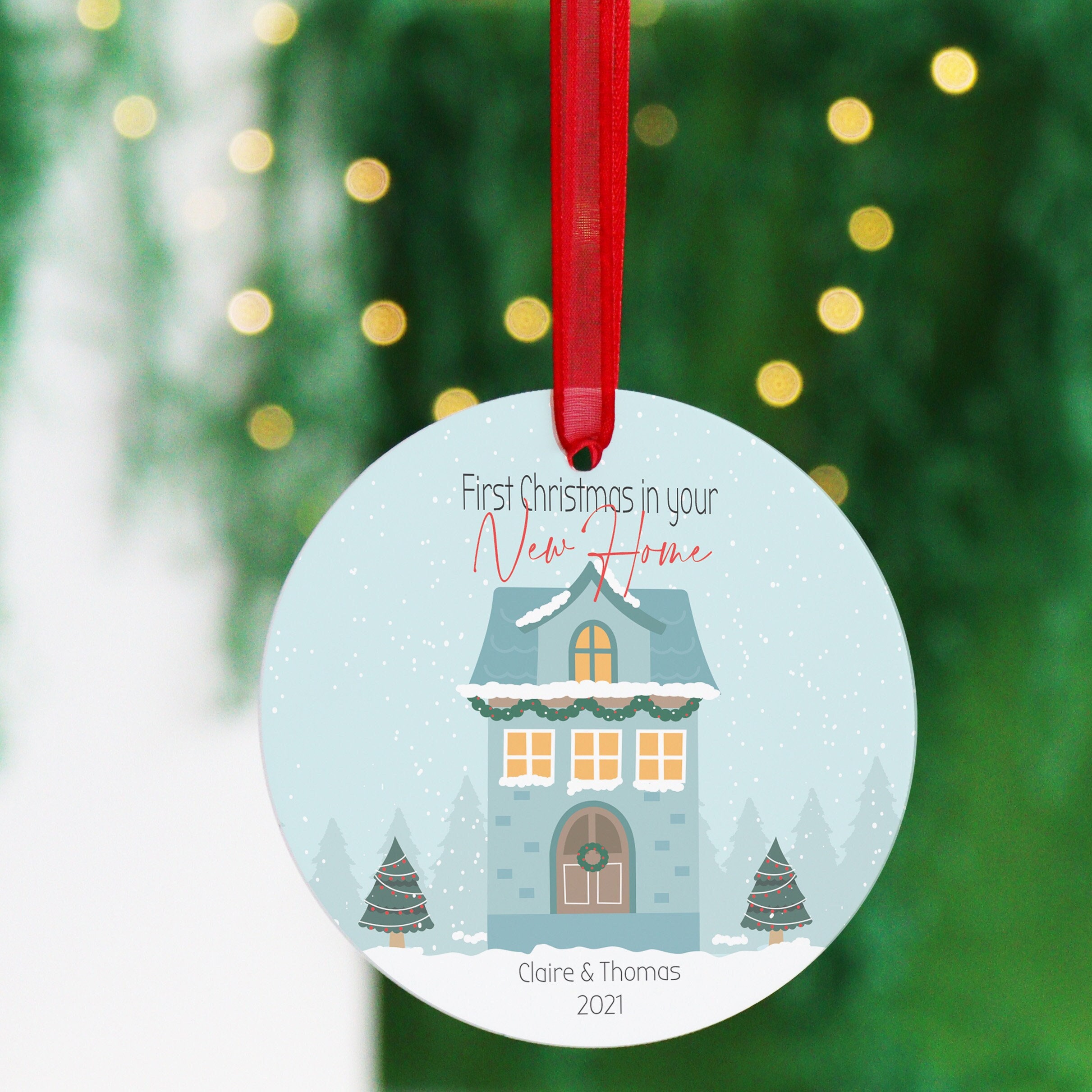 First christmas in your new home bauble Clearance