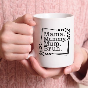 Funny Evolution Of Motherhood Mug | Funny Gift for Mum | Teenager Gift for Mum | Coffee Cup Mum Gift | Gift from Toddler | Mother&#39;s Day 2025