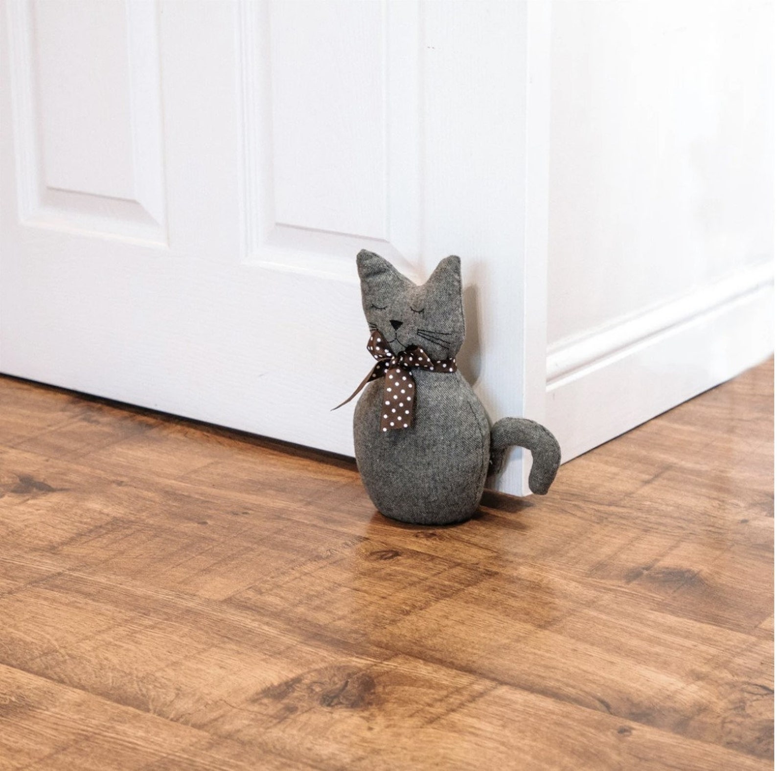 Cat Door Stop Pet Doorstop Cat Owner Crazy cat lady Cat Etsy