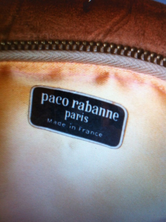 Rabanne Silver & Pink Metallic Feather Bag