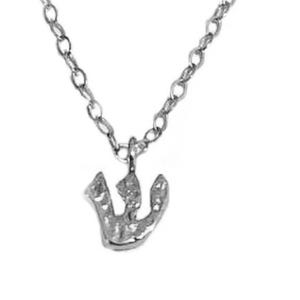Collar hebreo, dije de letra única de plata, joyería personalizada, pequeño colgante con nombre, mujer judía, regalo para ella, regalo de Bat Mitzvah