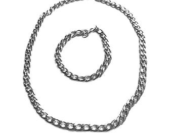 266g 重量感のあるメンズ用ソリッド925スターリングシルバーバイカー
