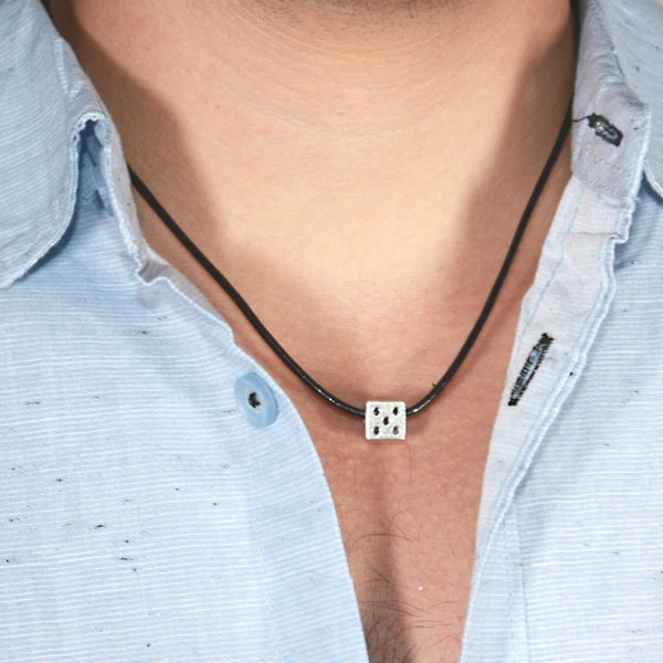 Dice Necklace Etsy