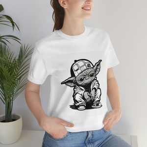 Hip Hop Baby Y0da (AI art design)