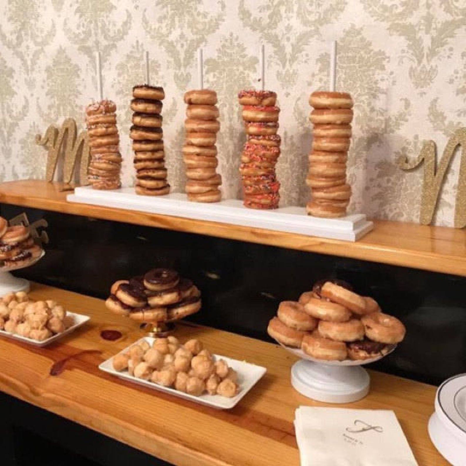 Wedding Donut Holder Donut Stand Party Donut Bar Etsy