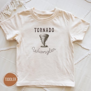Toddler Tornado Wrangler Shirt, Tornado Twister Tee, First Tornado Shirt, Kids Storm Chaser Shirt, Kids Country Shirt, Tornado Chasing Tee
