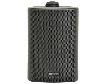 Pair Black Outdoor Weatherproof Speakers Garden Outdoor PA etc