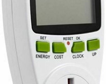 Energenie Appliance Power Meter Measure Mains Electricity Usage & Calculate Cost