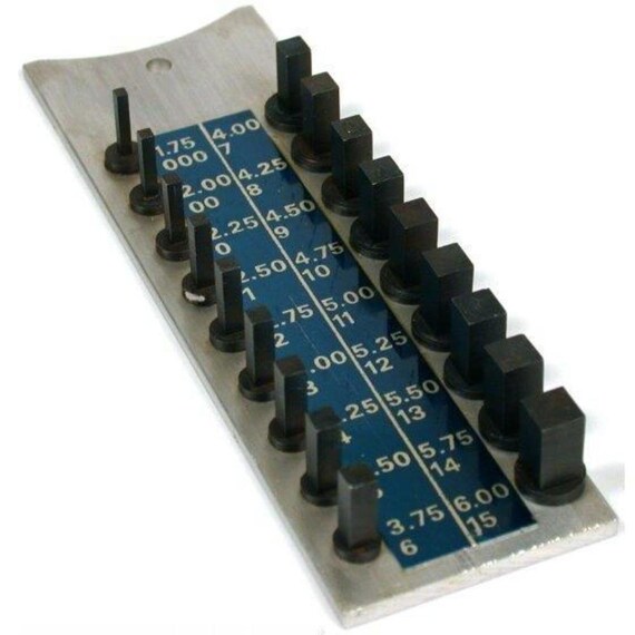 Gauge for Clock Key Gauge Accurately Measure Clock Key Size 18 Etsy