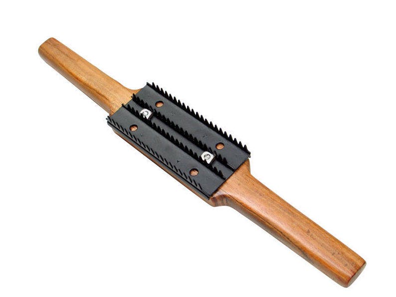 Buff Rake Large 15 4 Row Wooden Handles Clean Buffing Wheels Etsy