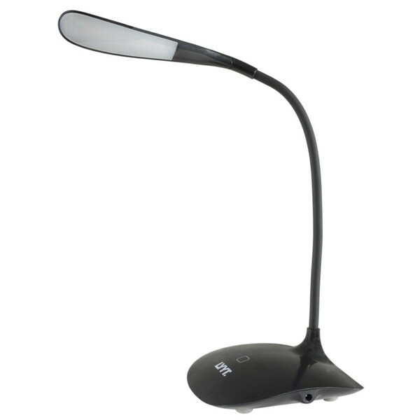 Desk Lamp 3 Settings USB or Battery Power Flexible Gooseneck Stem 14 LED's