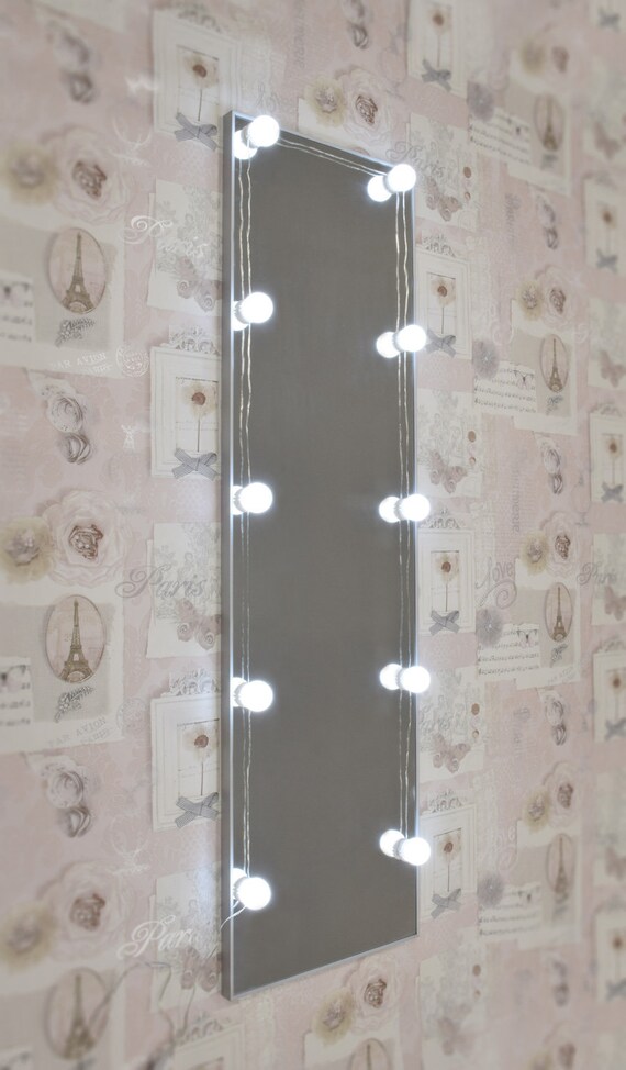 Led Mirror Lights Stick on LED Lights Dimmable String of 10 