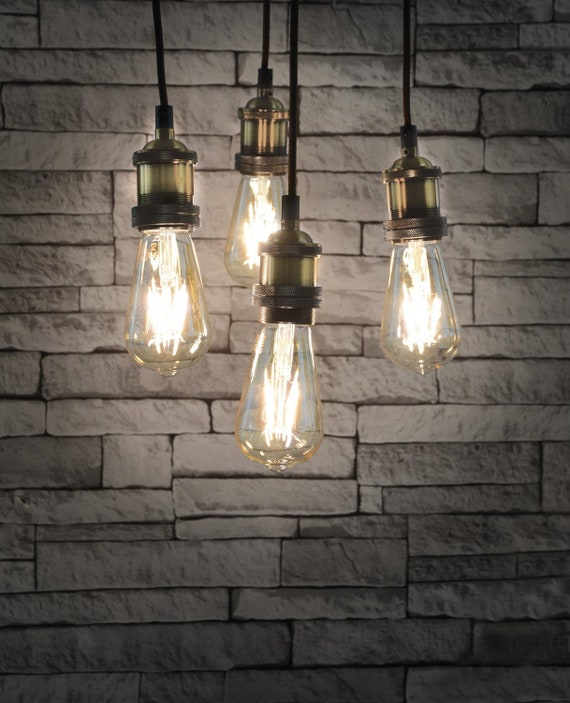  Ceiling Pendant Light, Retro Industrial Style, Single