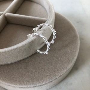 Aude coral hoops