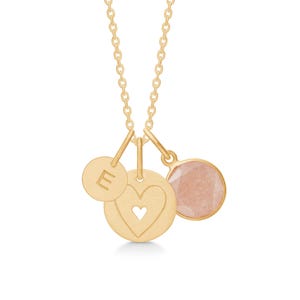 Tu corazón en mi corazón / collar con letras • Regalo para mamá • Collar para mamá • Regalo perfecto para ella • Regalo para el día de la madre • Regalo para baby shower