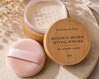 Botanical Mineral Setting Powder | Talc-Free, Sensitive Skin Makeup