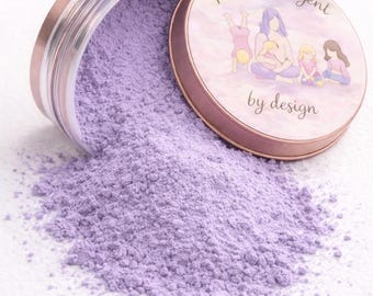 Organic Violet Petal Blush & Eyeshadow | Botanical Purple Makeup | Natural Clean Beauty | Handmade Multi Use Cosmetic