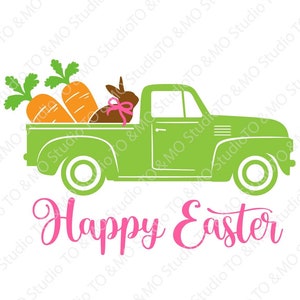 Easter SVG, Easter Egg SVG, Easter Truck Svg Easter Bunny Svg, Bunny Svg, Egg Svg, Easter Svg, Cricut, Silhouette Cut File Chevrons