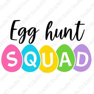 Easter SVG, Egg hunt squad SVG, Easter egg svg, Easter bunny svg, Bunny squad svg, Bunny svg, Cricut, Silhouette Cut File Chevrons