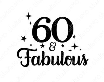 Download 60th Svg Etsy