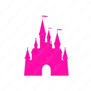 Castle SVG, Castle, Castle Clipart, Castle Cut Files, Princess Svg, Princess Castle Svg, Princess, Cricut, Silhouette Cut File Chevrons