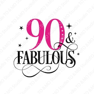 90歳の誕生日 SVG、90歳の誕生日 SVG、90歳の誕生日、誕生日 svg、90 svg、誕生日カット ファイル、Cricut、シルエット カット ファイル