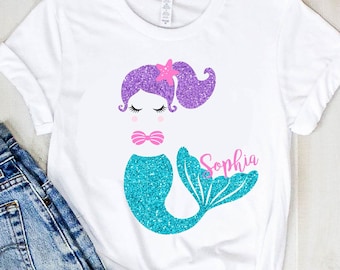 Download Mermaid Monogram Svg Etsy