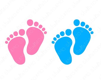 Download Baby Feet Clipart Etsy