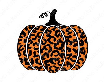 Download Clip Art Pumpkin Svg Fall Svg Custom Pumpkin For Halloween Svg Halloween Shirt Svg Pumpkin Leopard Svg File Cut File For Cricut Or Silhouette Art Collectibles