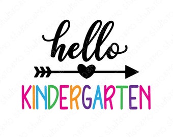 Kindergarten Svg Etsy