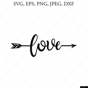 Plotterdatei Love, Valentine SVG, Valentine SVG, Love Clipart, Valentine SVG, Cricut, Silhouette Plotterdatei