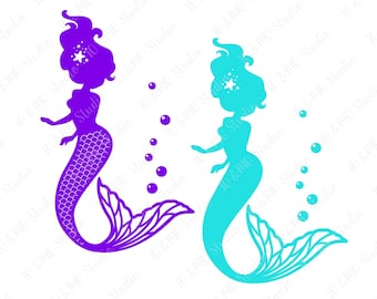 Download Mermaid Svg Etsy