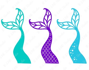 Download Mermaid tail svg mermaid svg mermaid scales fish tail | Etsy