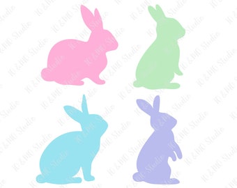 Download Bunny svg | Etsy