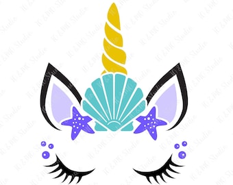 Mermaid Unicorn Etsy