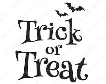 Trick or Treat SVG, Halloween Clipart Svg, Halloween Svg, Halloween Shirt, Halloween Pprint, Cricut, Silhouette Cut Files