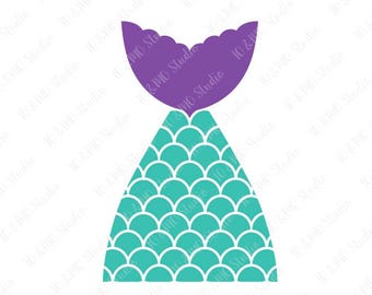 Mermaid SVG, Mermaid Monogram Svg, Mermaid Tail Svg, Sea Mermaid Clipart, Sea Beach SVG, Cricut, Silhouette Cut Files