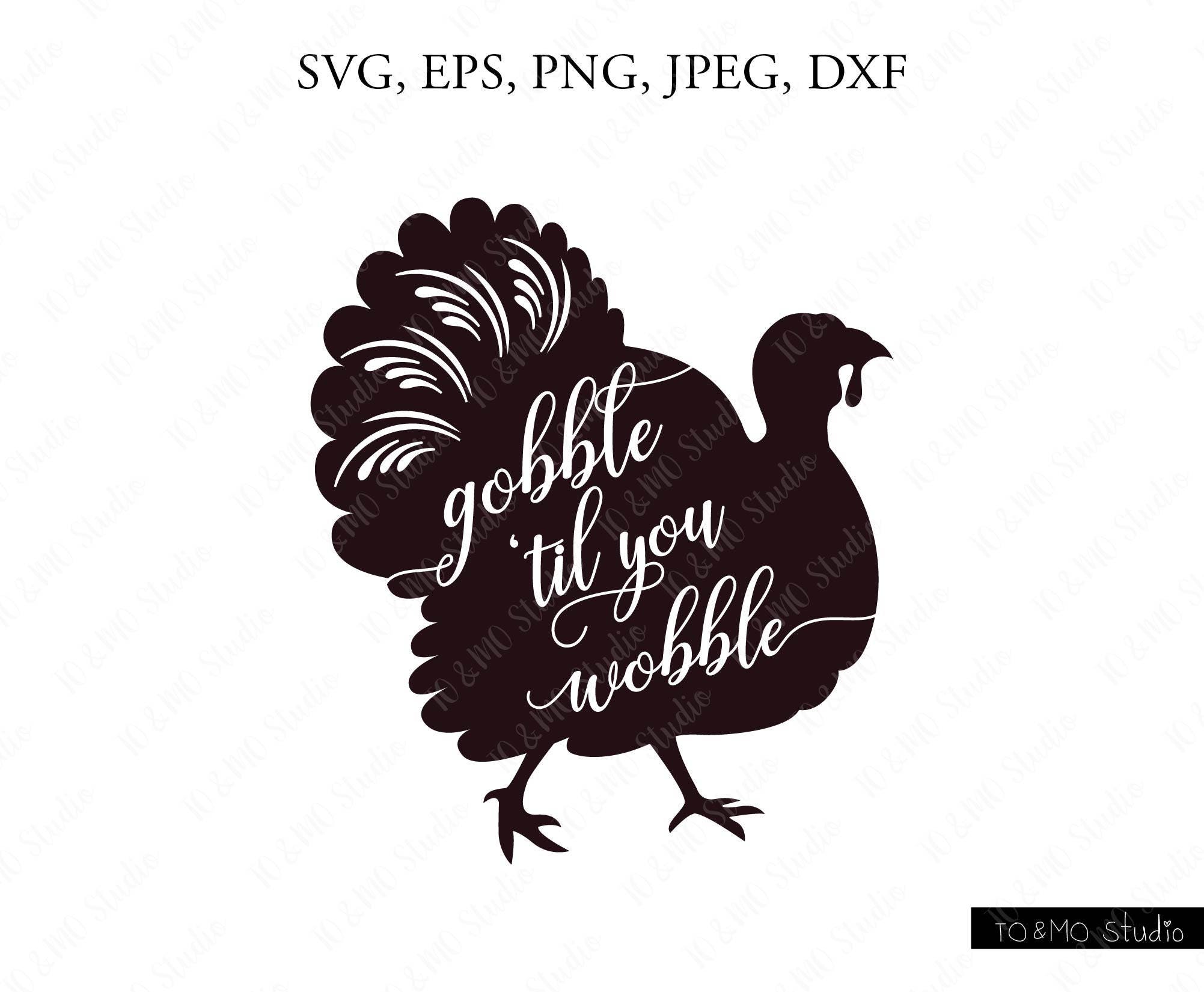 Turkey SVG Thanksgiving Turkey Svg Thanksgiving Clip Art | Etsy