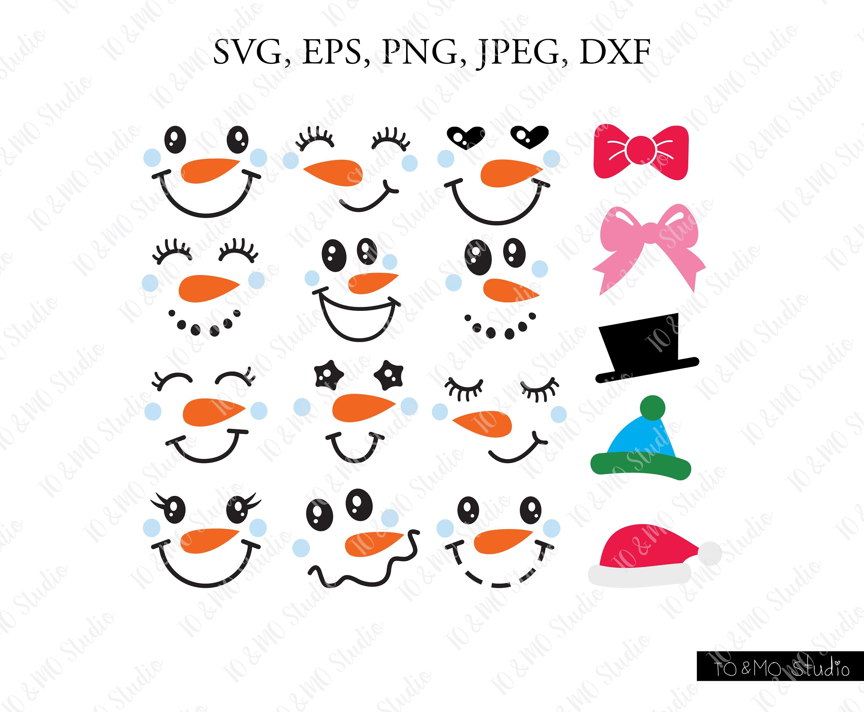 Free Free 71 Cricut Snowman Face Svg Free SVG PNG EPS DXF File