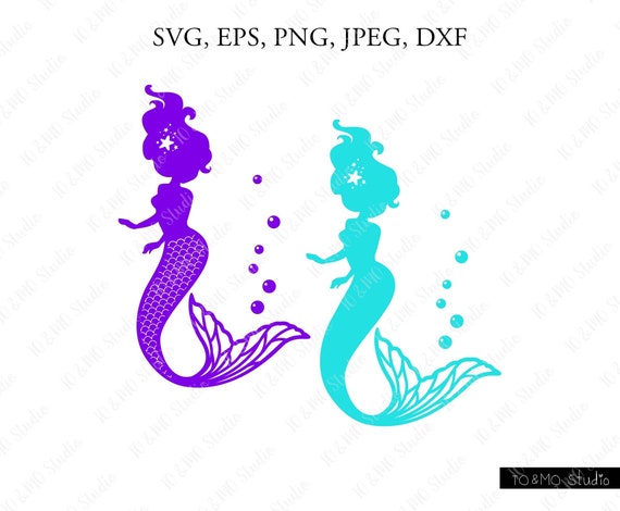 Download Mermaid Svg Mermaid Tail Svg Cute Mermaid Svg Mermaid Etsy