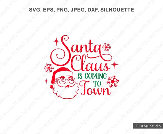 Santa Svg, Santa Claus Svg, Helllo santa Svg, Merry Christmas SVG, Jingle Bells SVG, Christmas Svg, Snowflake Svg, Cricut, Silhouette