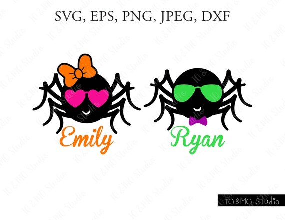 Download Spider Halloween Svg Spider Monogram Svg Spider Svg Etsy