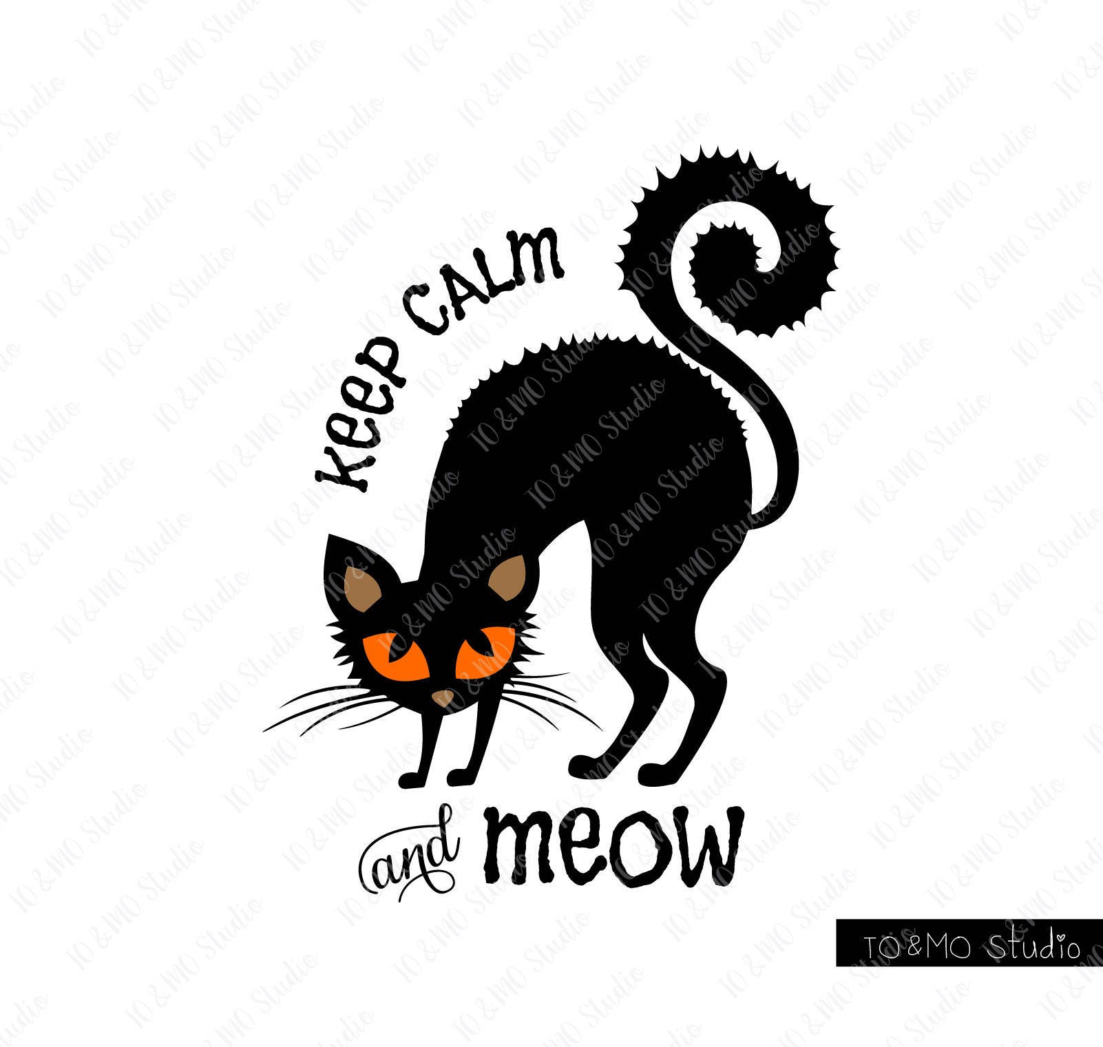 Download Halloween SVG Halloween Clipart Cat SVG SVG Files Cricut ...