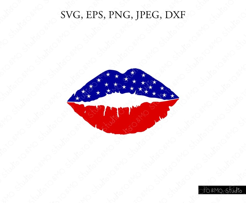Free Free American Flag Lips Svg 810 SVG PNG EPS DXF File