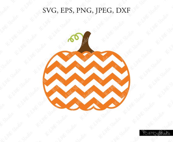 chevron pumpkin clip art