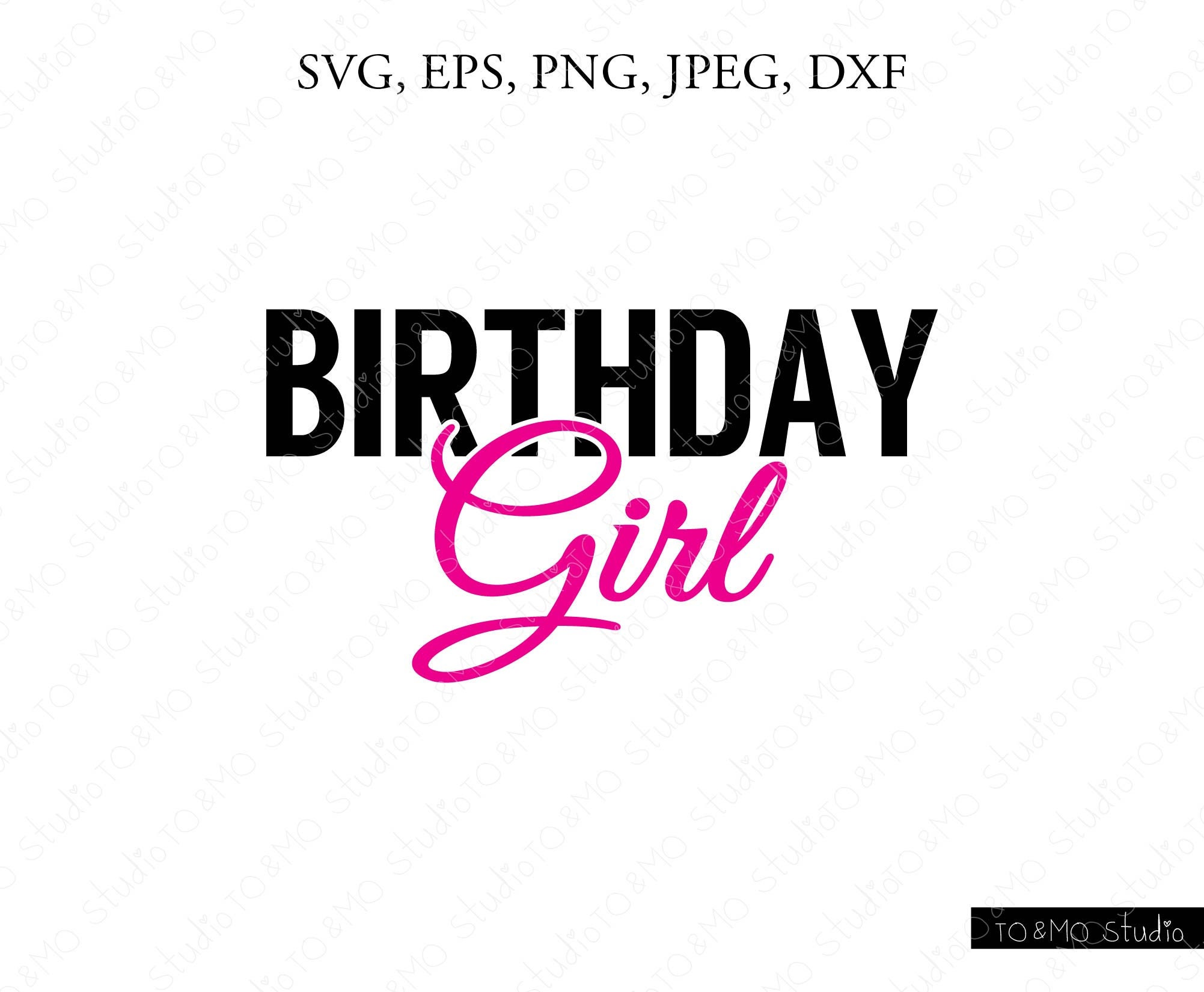 Birthday Girl SVG Birthday Svg Birthday Squad Birthday Girl - Etsy