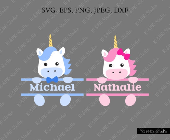 Download Unicorn Svg Unicorn Split Svg Cute Unicorn Svg Unicorn Boy Etsy