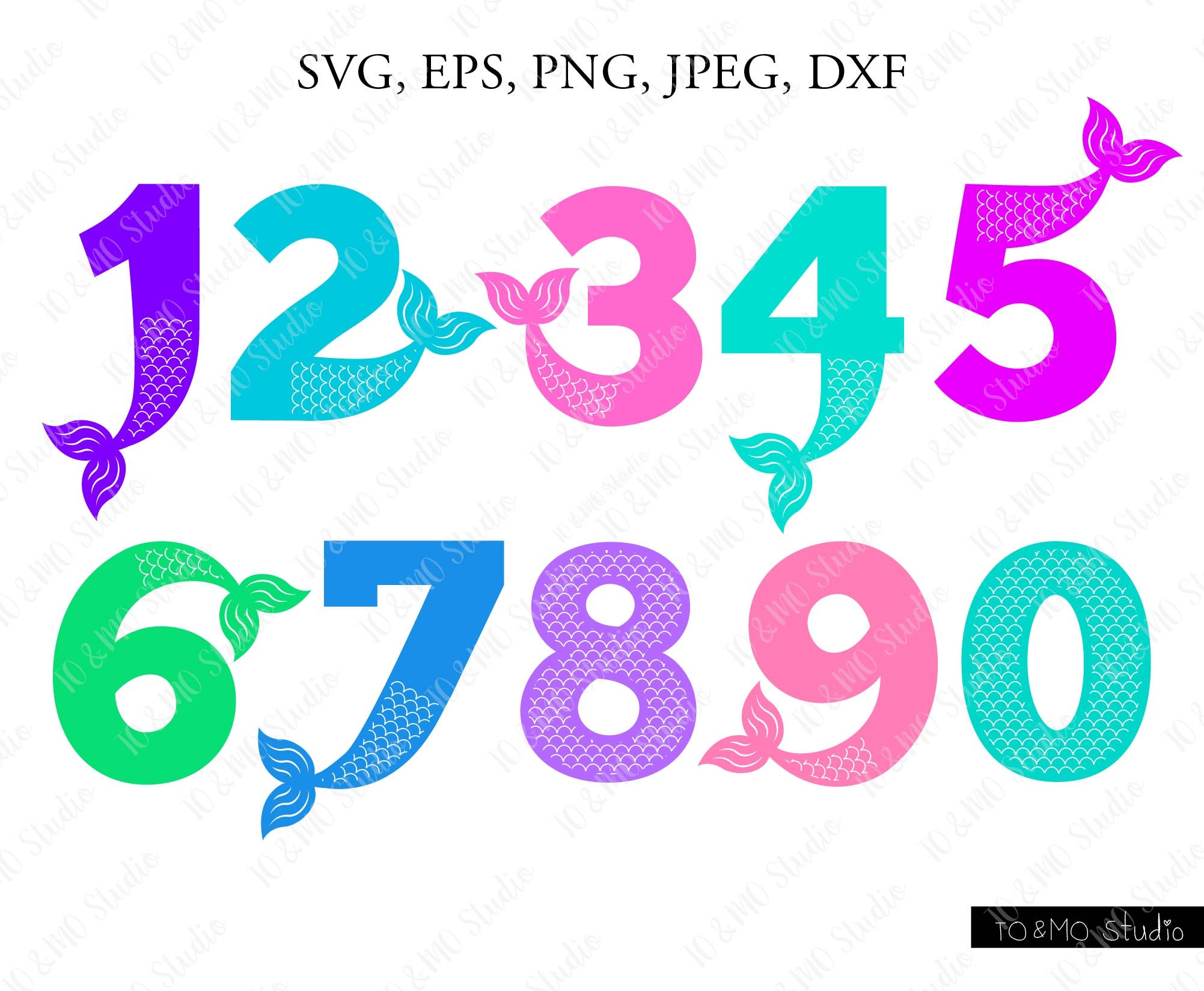 Download Mermaid Svg Mermaid Monogram Svg Cute Mermaid Svg Mermaid Etsy