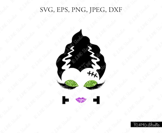 Download Monster Mom Halloween Svg Monster Girl Monogram Svg Monster Etsy