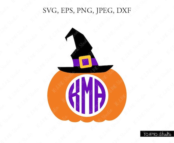 Download Halloween Monogram Pumpkin SVG Pumpkin Svg Halloween Svg ...